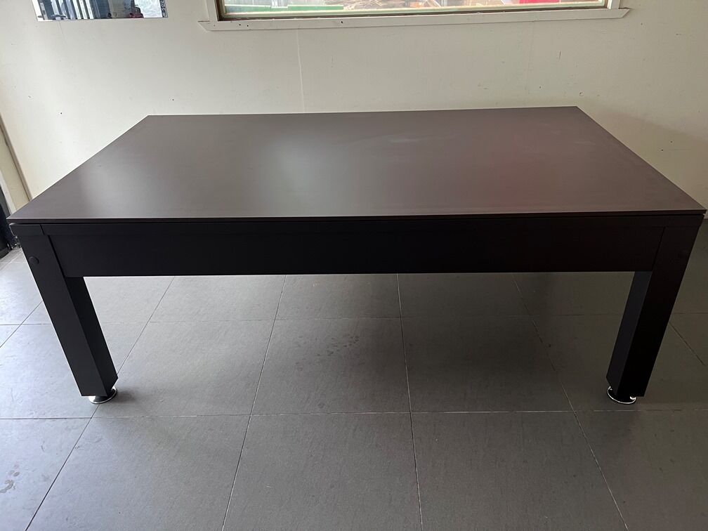 7FT POOL TABLE SNOOKER BILLIARD TABLE WITH DINING TABLE TOP