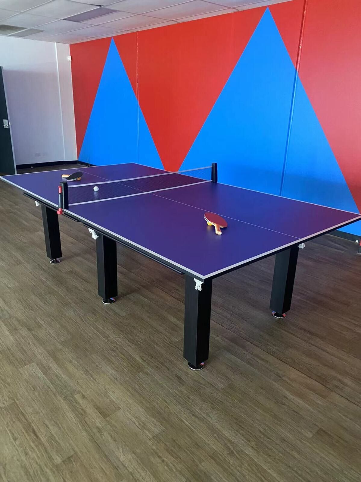 PICK UP - POOL TABLE 8FT SNOOKER BILLIARD TABLE 25mm TABLE TOP - WITH FULL SIZE TABLE TENNIS TOP