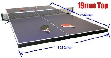 PICK UP - Brand New 8FT SLATE Pool Table Billiard Snooker Table With Full Size Table Tennis Top