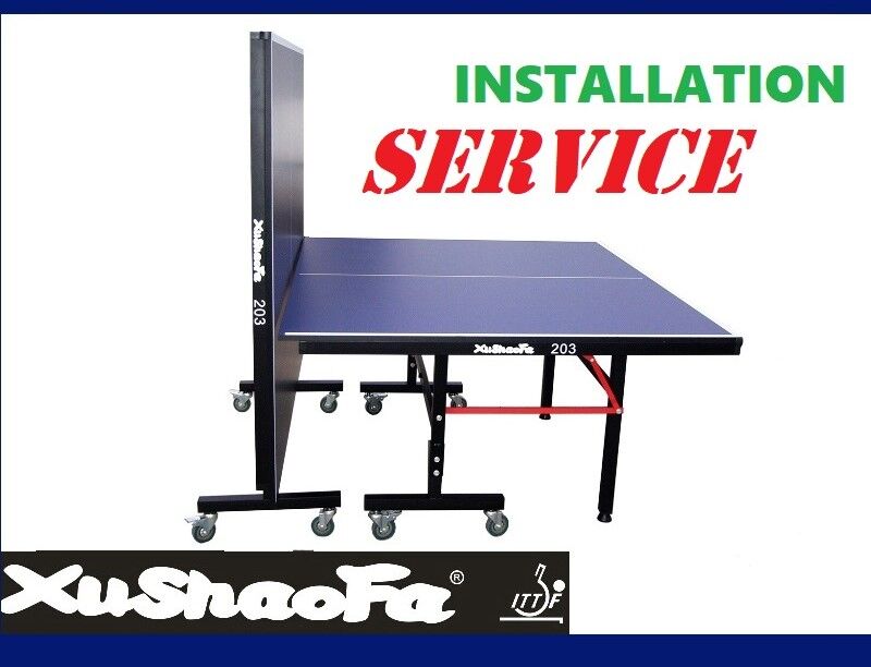 TABLE TENNIS TABLE INSTALLATION SERVICE