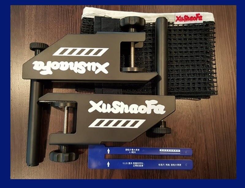 ITTF APPROVED Xu Shao Fa Table Tennis Ping Pong Net and Post Set