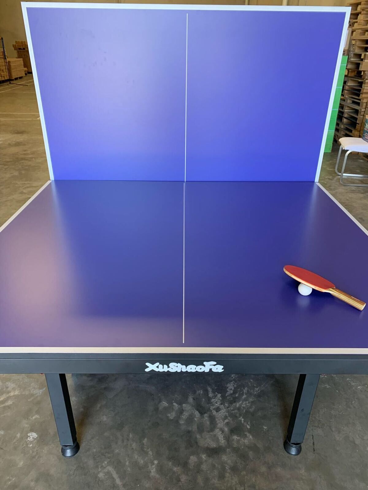 Xu Shao Fa 19mm Championship Table Tennis/Ping Pong Table - 50mm Metal Frames