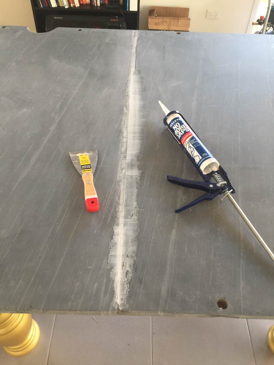 PICK UP - Brand New 8FT SLATE Pool Table Billiard Snooker Table With Full Size Table Tennis Top