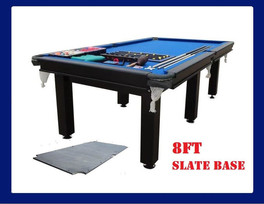 PICK UP - Brand New 8FT SLATE Pool Table Billiard Snooker Table With All Accessories