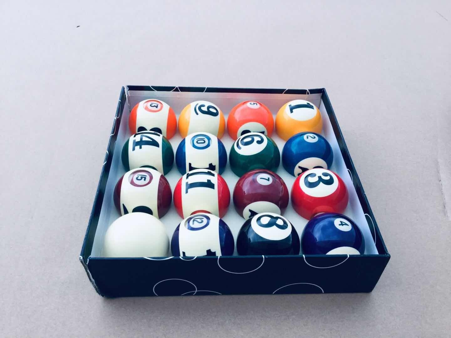 HIGH QUALITY POOL BALL SET - 2 1/4" INCH BALL - BRAND NEW