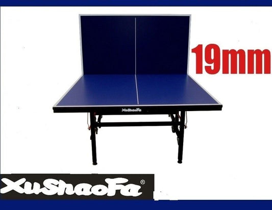 Xu Shao Fa 19mm Championship Table Tennis/Ping Pong Table - 50mm Metal Frames
